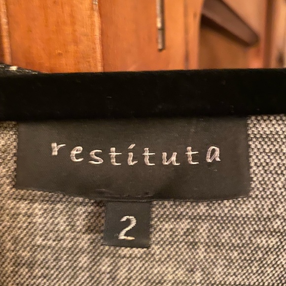 3-4 Sleeve Flattering Color block Dress 2X - Picture 3 of 4